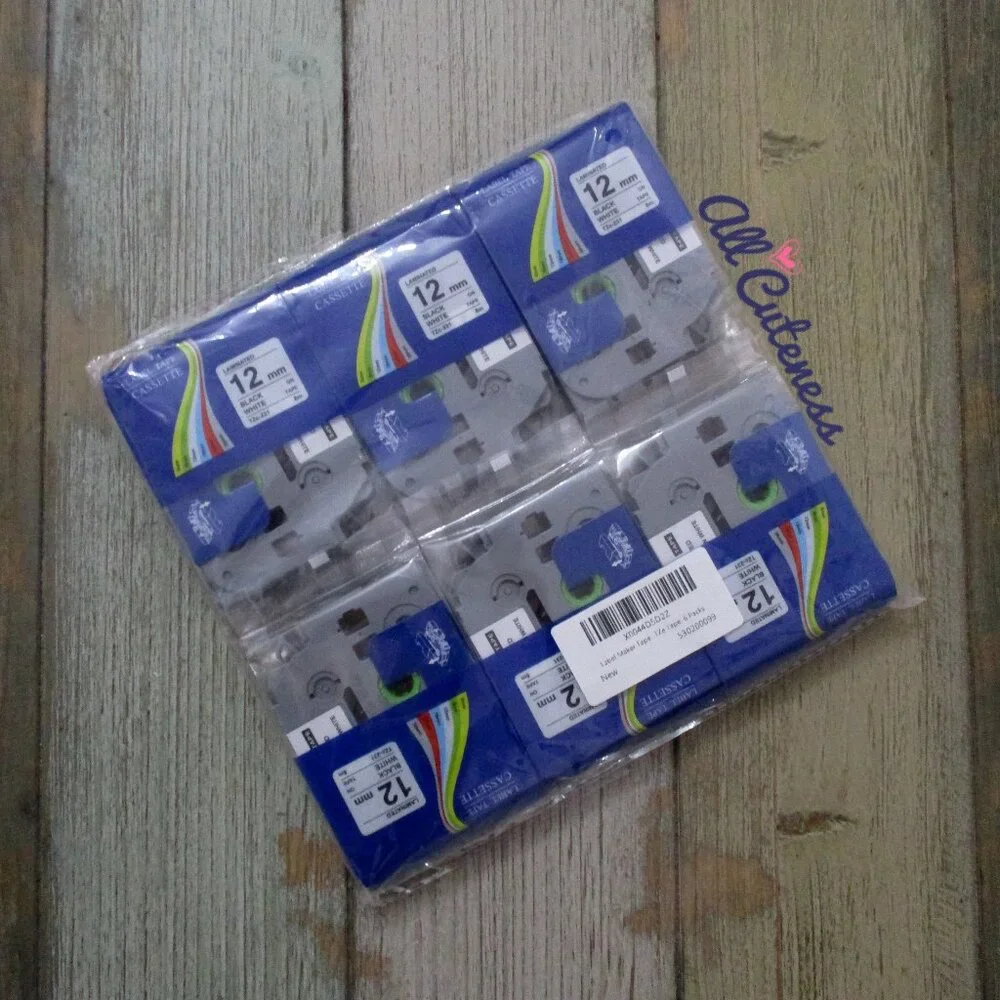 Label Tape Cassette Label Maker Tape TZc-231 8m